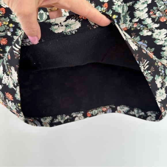 Philosophy pencil  skirt, midi length, in a floral print, unlined - Picture 6 of 11